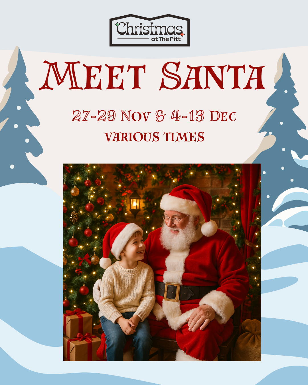 Santa's Grotto at The Pitt