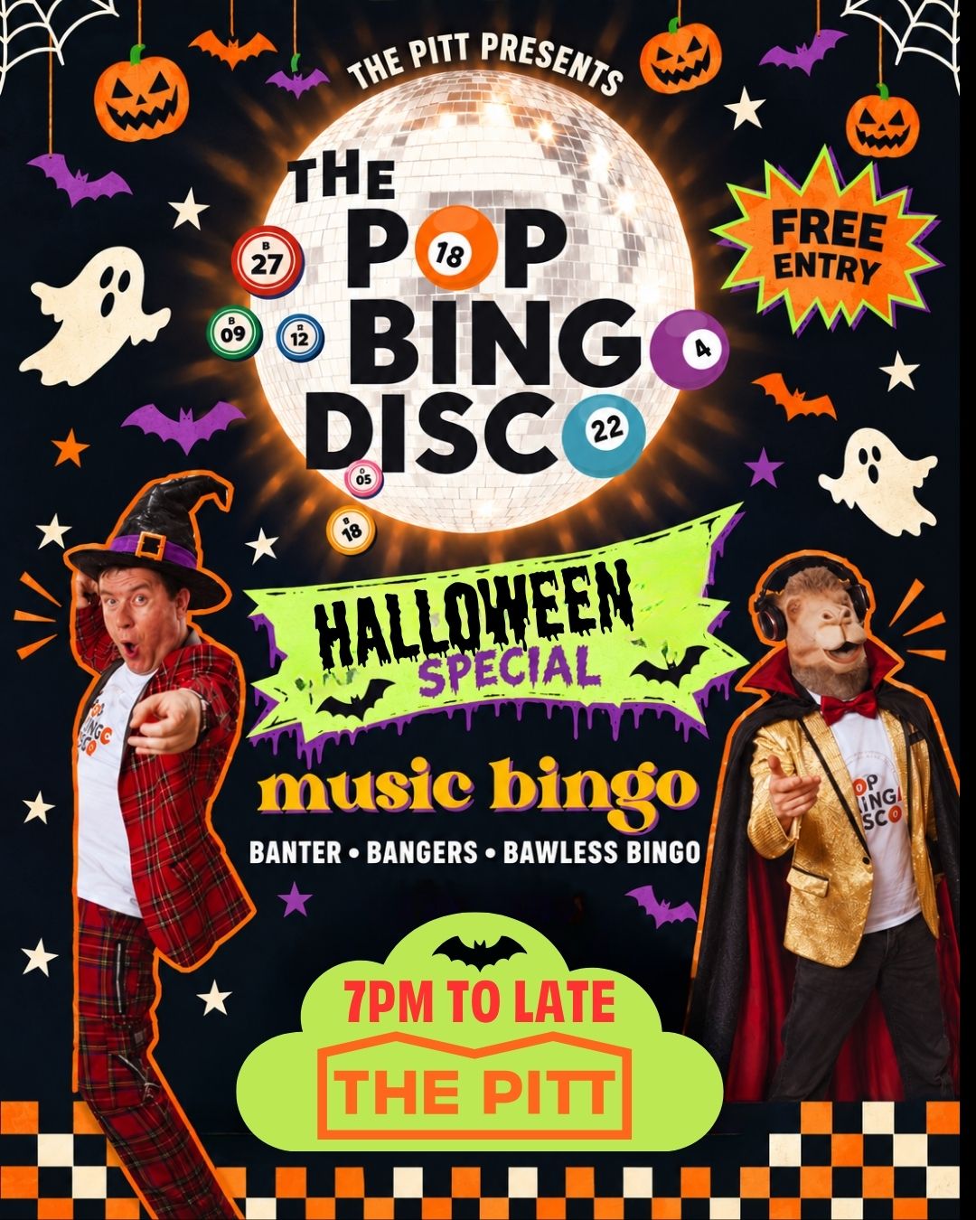 Pop Bingo - Halloween Special
