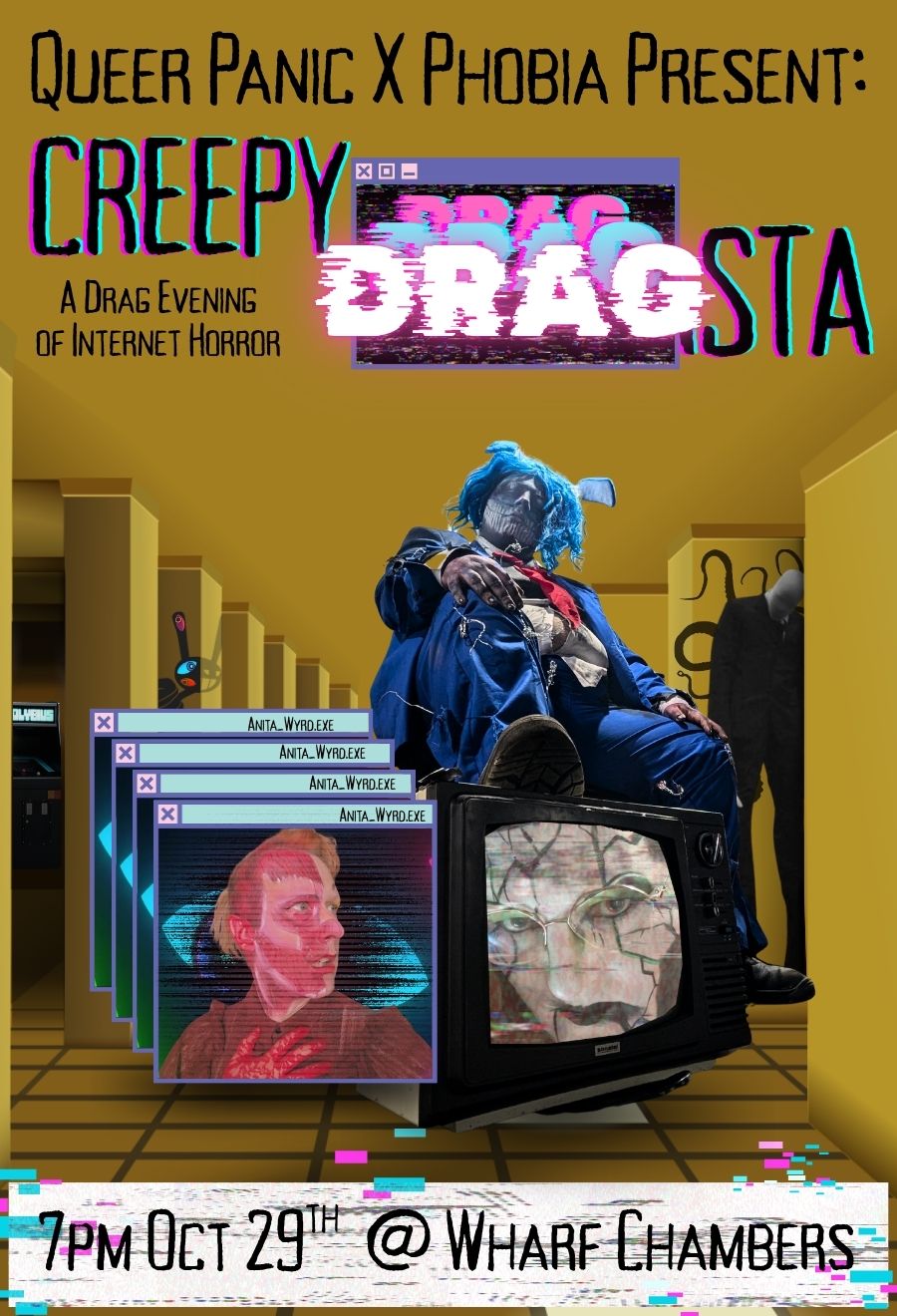 Queer Panic X Phobia Presents: Creepy Dragsta